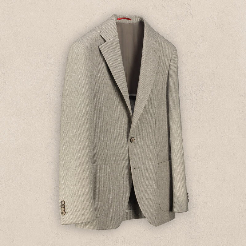 Mata Ekstra Slim Erkek Koyu Bej Ceket - INTERVIEW