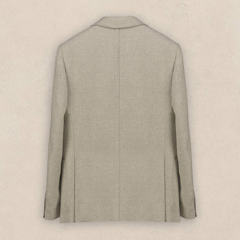 Mata Ekstra Slim Erkek Koyu Bej Ceket - 5