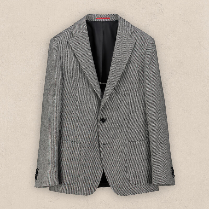 Mata Ekstra Slim Erkek Koyu Gri Ceket - INTERVIEW