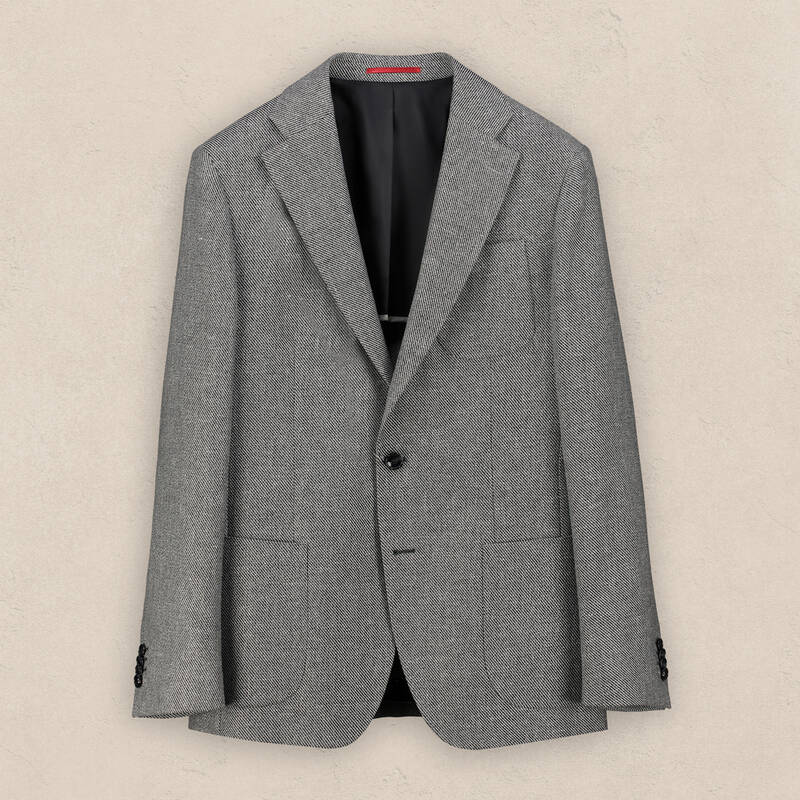 Mata Ekstra Slim Erkek Koyu Gri Ceket - 1