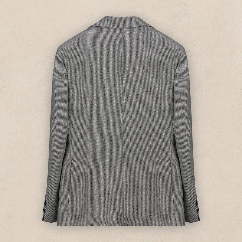 Mata Ekstra Slim Erkek Koyu Gri Ceket - 3