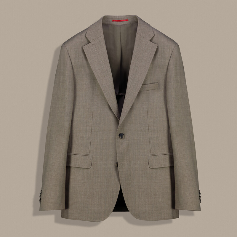 Mata Ekstra Slim Açık Kahverengi Ceket 