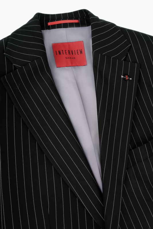Mata Siduri 400 Slim Fit Siyah Takım Elbise - INTERVIEW