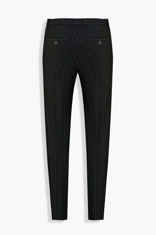 Mata Siduri 400 Slim Fit Siyah Takım Elbise - INTERVIEW
