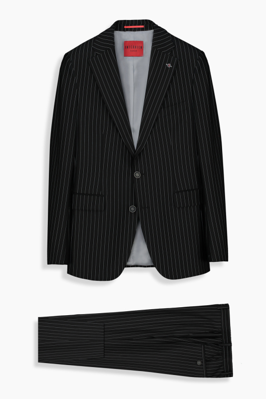 Mata Siduri 400 Slim Fit Siyah Takım Elbise - INTERVIEW