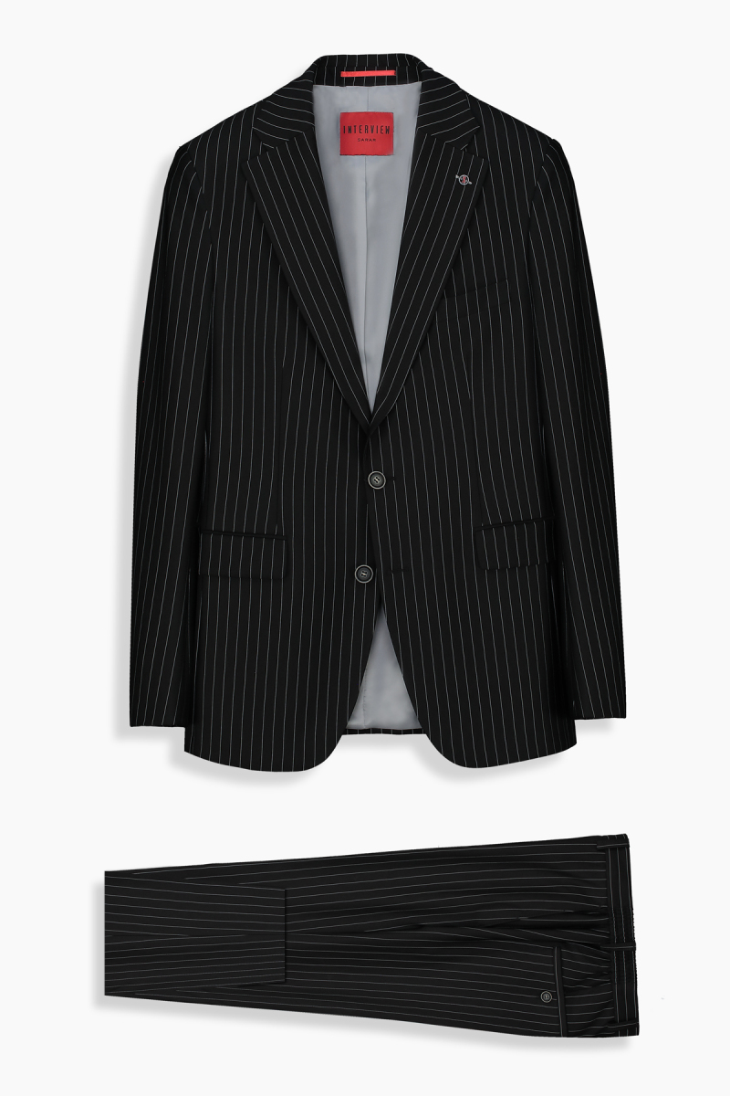 Mata Siduri 400 Slim Fit Siyah Takım Elbise - 1