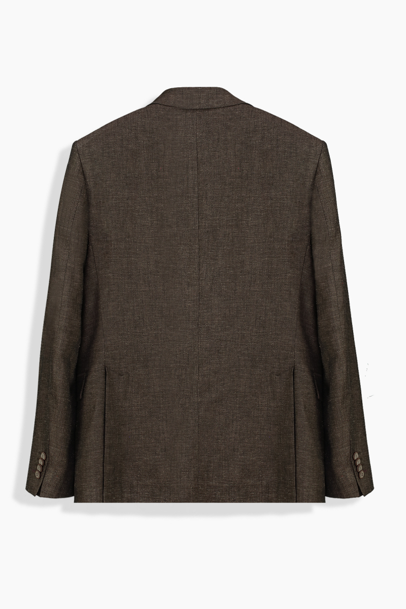 Mata Slim Fit Kahverengi Ceket - 2