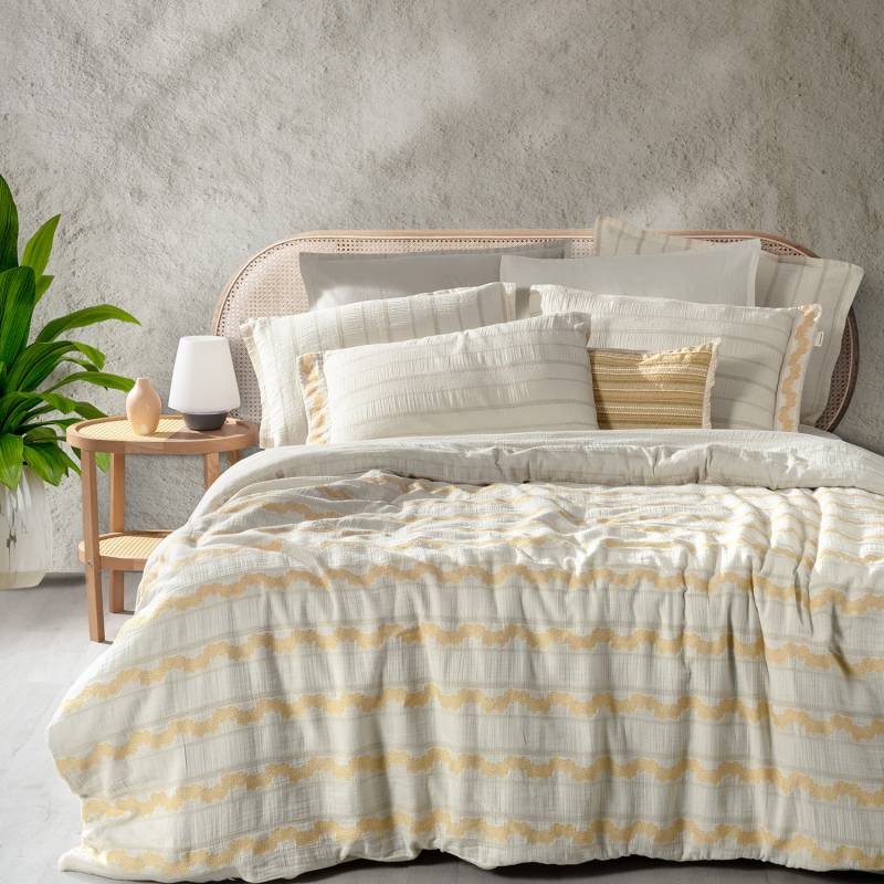 Matheo Tek Kişilik Nevresim Takımı Sarı - 2