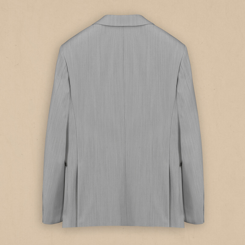 Matteo Born Ekstra Slim Fit Açık Gri Takım Elbise - INTERVIEW