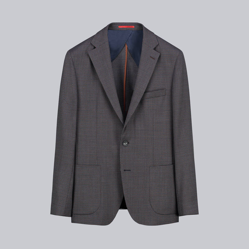 Matteo Ekstra Slim Fit Koyu Mavi Ceket - 2