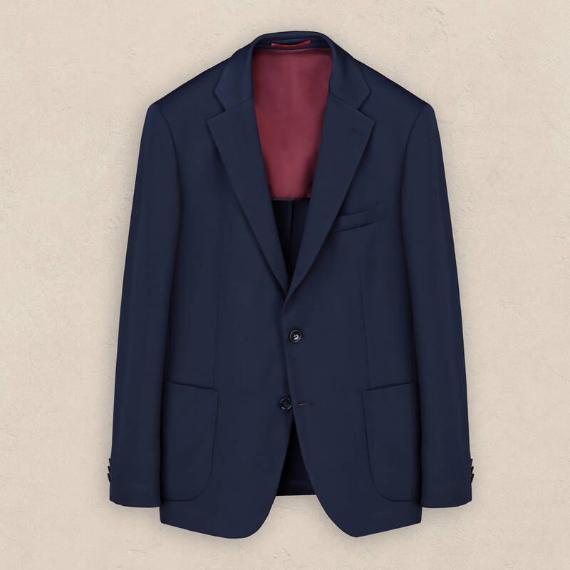 Matteo Ekstra Slim Lacivert Erkek Ceket - 1