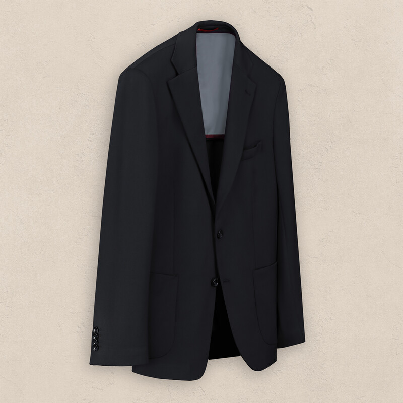 Matteo Ekstra Slim Siyah Erkek Ceket - INTERVIEW