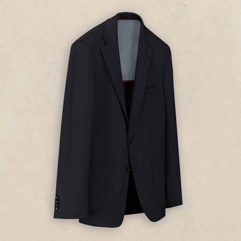 Matteo Ekstra Slim Siyah Erkek Ceket - 3