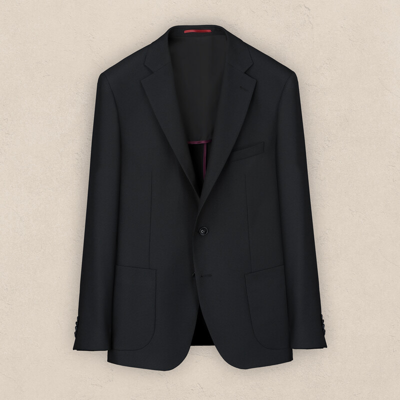 Matteo Ekstra Slim Siyah Erkek Ceket - INTERVIEW