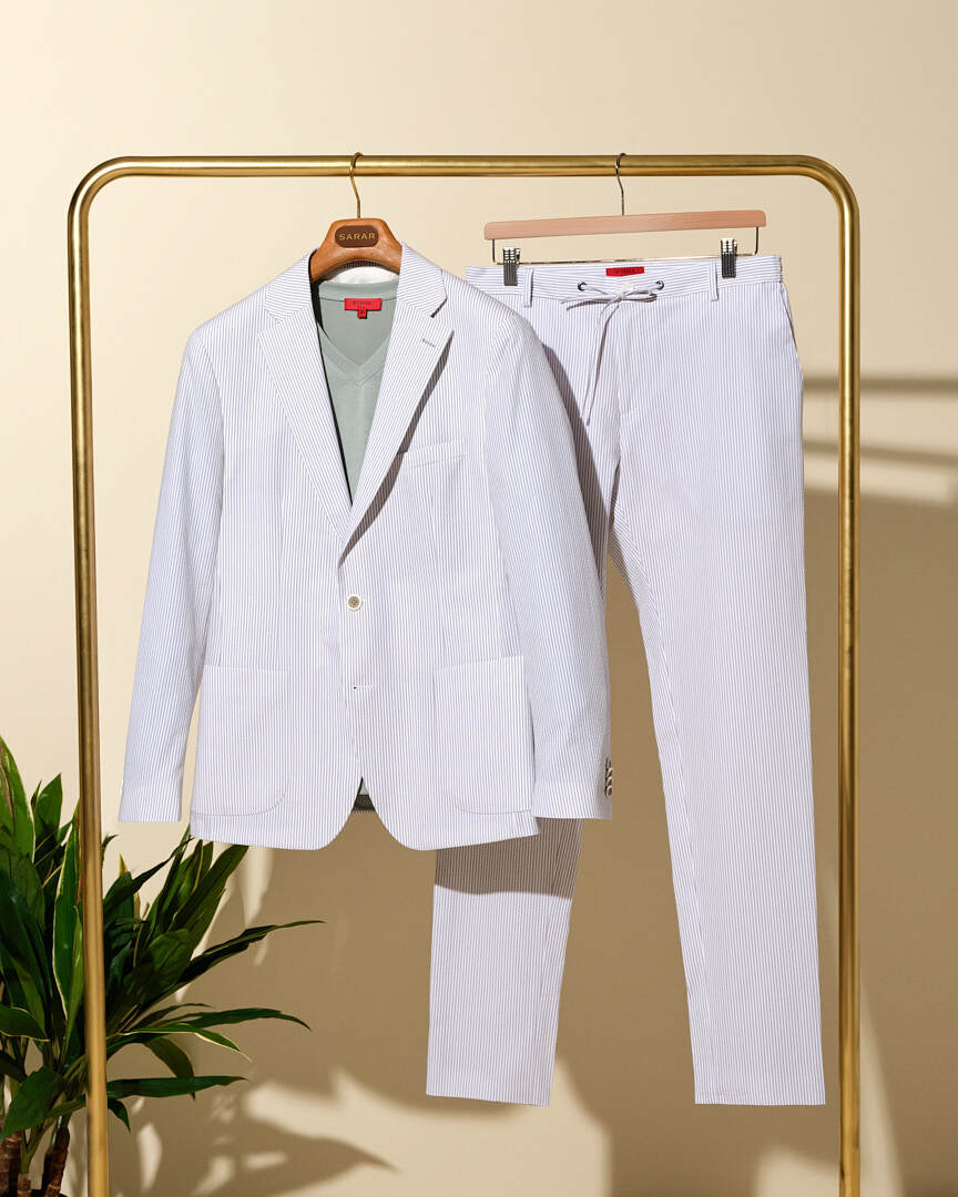 Matteo Ekstra Slim Fit Pamuklu Petrol Rengi Ceket - 1