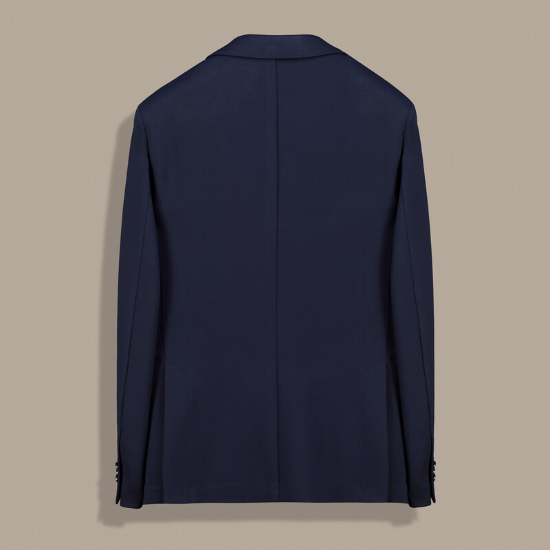 Matteo Ekstra Slim Mono Yaka Lacivert Ceket - INTERVIEW