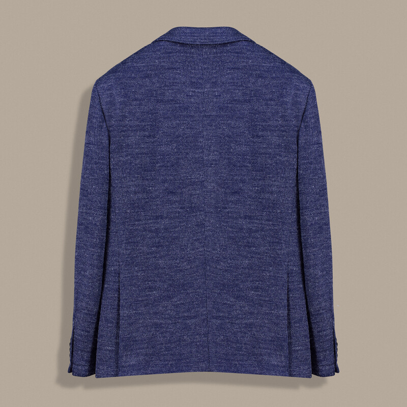 Matteo Dokulu Ekstra Slim Fit Lacivert Ceket - INTERVIEW