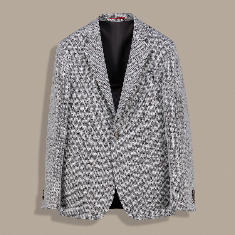 Matteo Ekstra Slim Fit Açık Kahverengi Ceket 