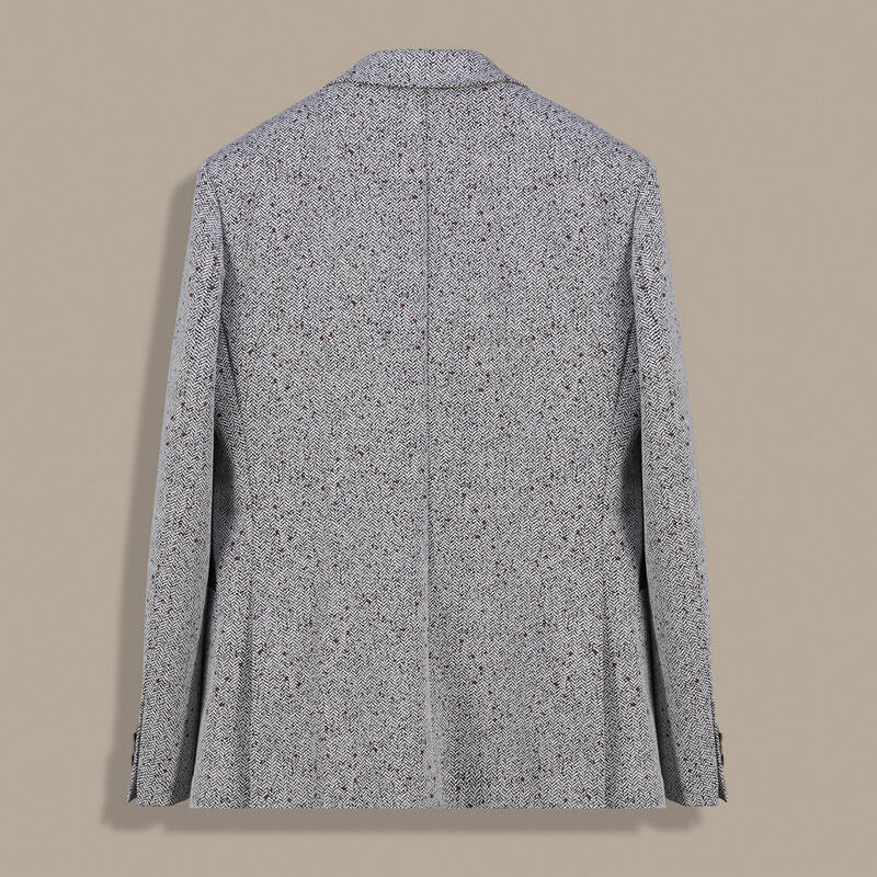 Matteo Ekstra Slim Fit Açık Kahverengi Ceket - 2