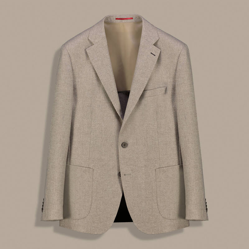 Matteo Extra Slim Fit Bej Ceket - 1