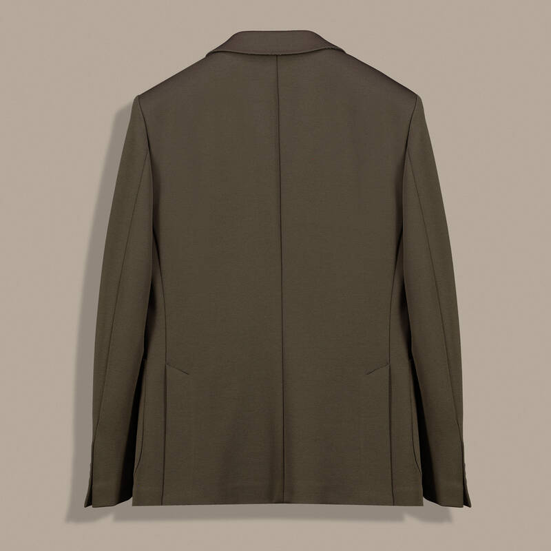 Matteo Ekstra Slim Haki Ceket - 3