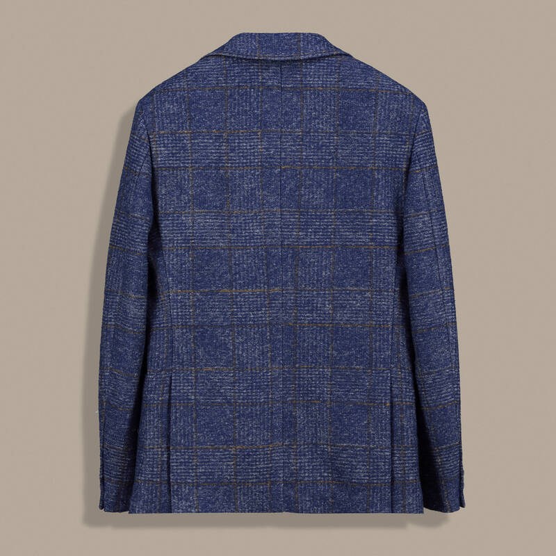 Matteo Ekstra Slim Fit Açık Lacivert Ceket - 2