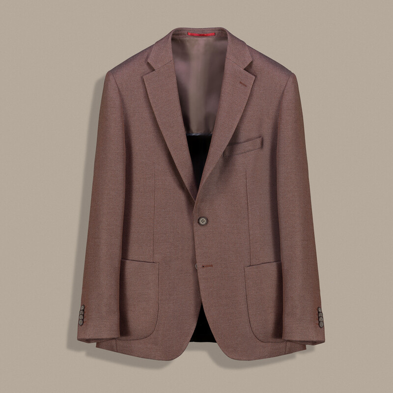 Matteo Ekstra Slim Fit Bakır Ceket 