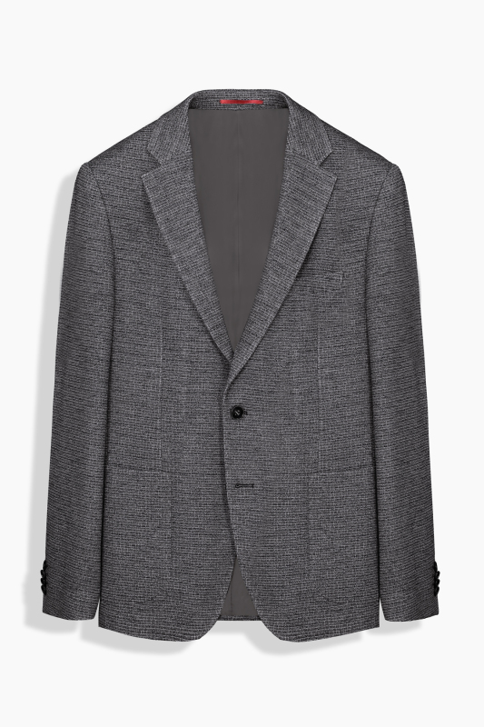 Matteo Ekstra Slim Koyu Gri Ceket 