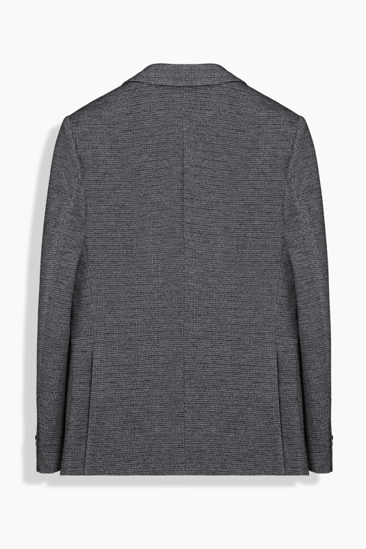 Matteo Ekstra Slim Koyu Gri Ceket - INTERVIEW