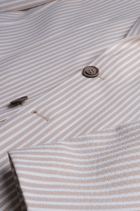 Matteo Ekstra Slim Bej Ceket - INTERVIEW