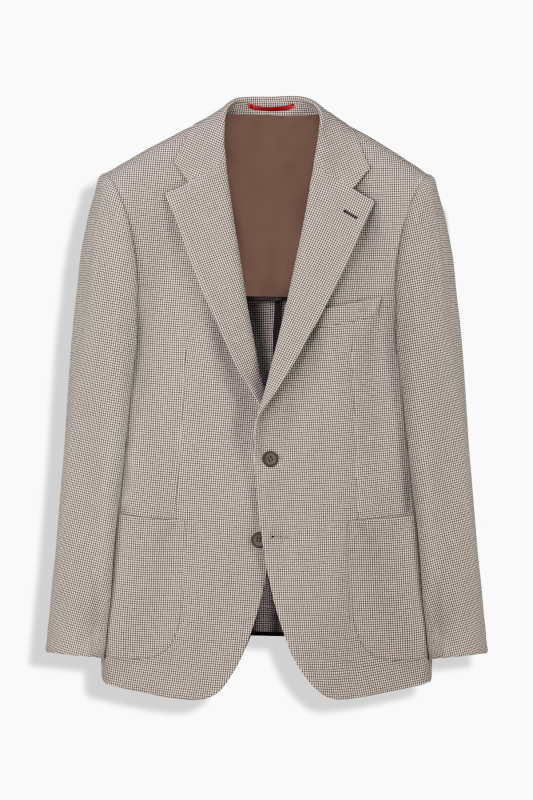 Matteo Ekstra Slim Bej Ceket 