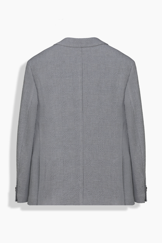 Matteo Ekstra Slim Gri Ceket - INTERVIEW