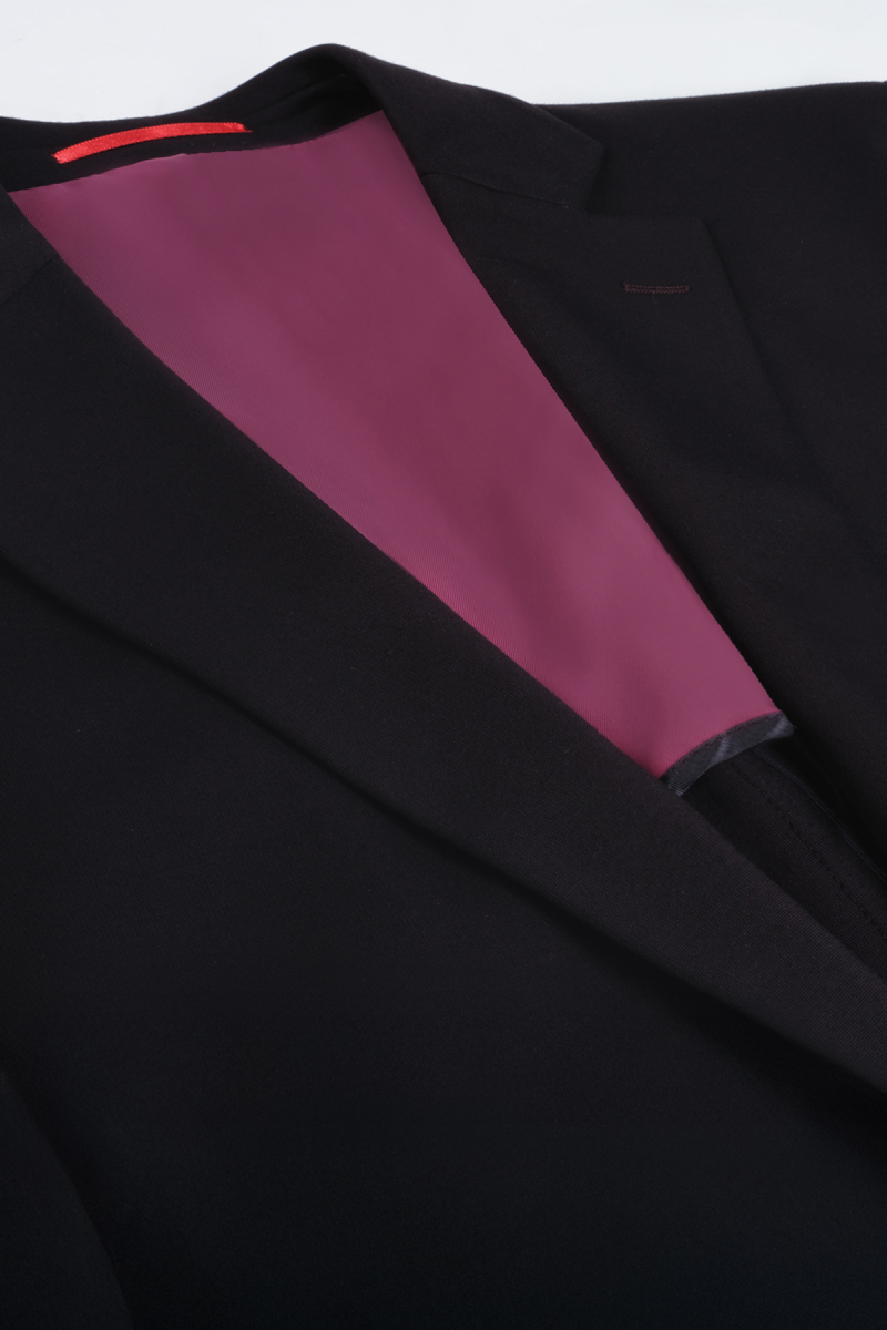 Matteo Ekstra Slim Siyah Ceket - 3