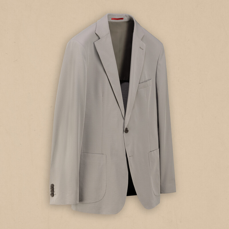 Matteo Ely Ekstra Slim Açık Gri Takım Elbise - INTERVIEW