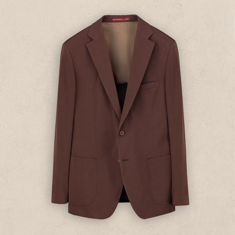 Matteo Ely Ekstra Slim Kahverengi Takım Elbise 