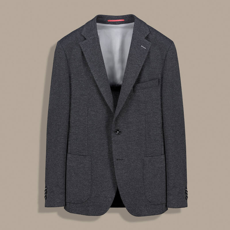 Matteo Ely Ekstra Slim Siyah Takım - 1