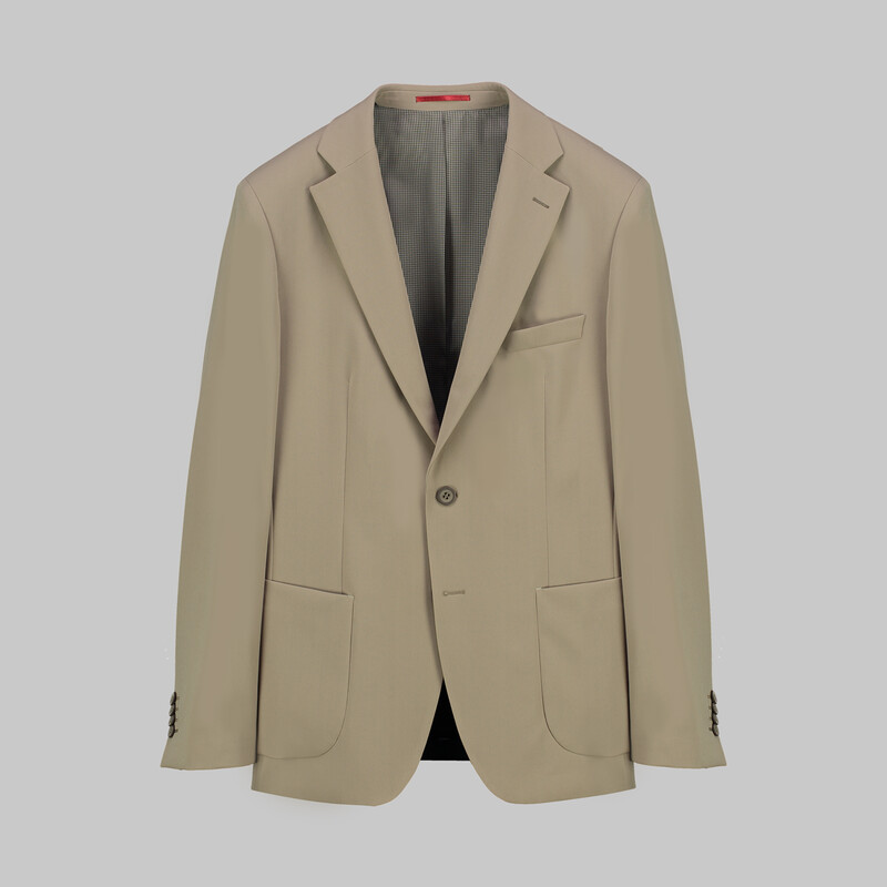 Matteo Ely Ekstra Slim Açık Kahverengi Takım Elbise 