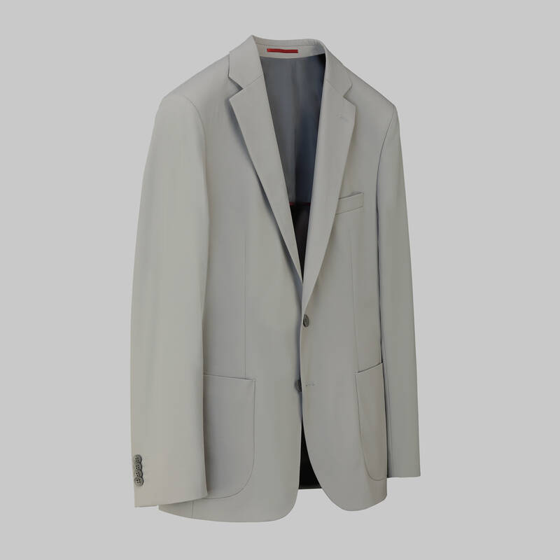 Matteo Ekstra Slim Fit Erkek Gri Ceket - 2