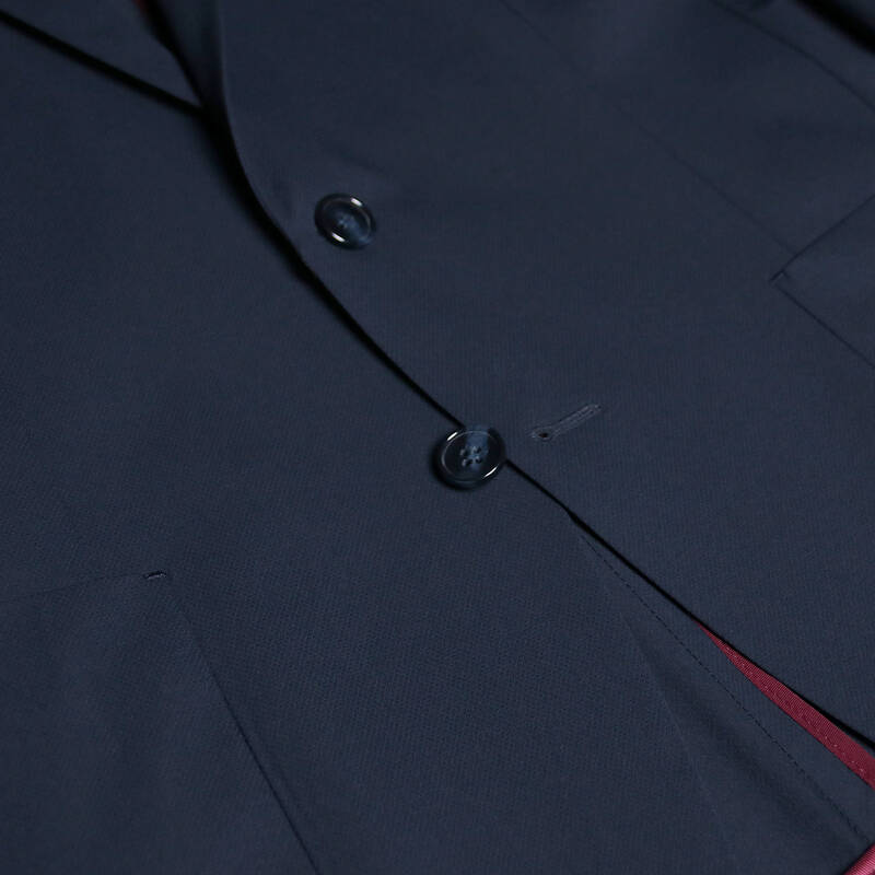 Matteo Ekstra Slim Fit Erkek Lacivert Ceket - 4