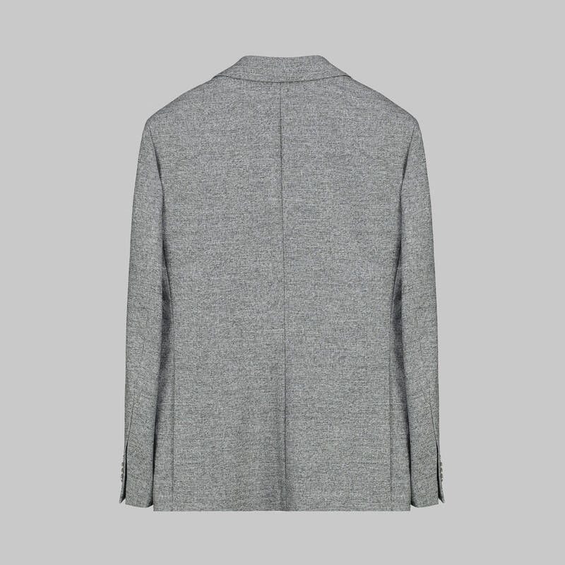 Matteo Ekstra Slim Fit Gri Ceket - 5