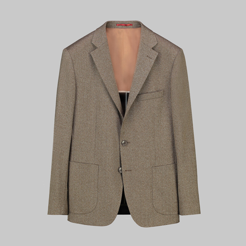 Matteo Ekstra Slim Kahverengi Ceket 