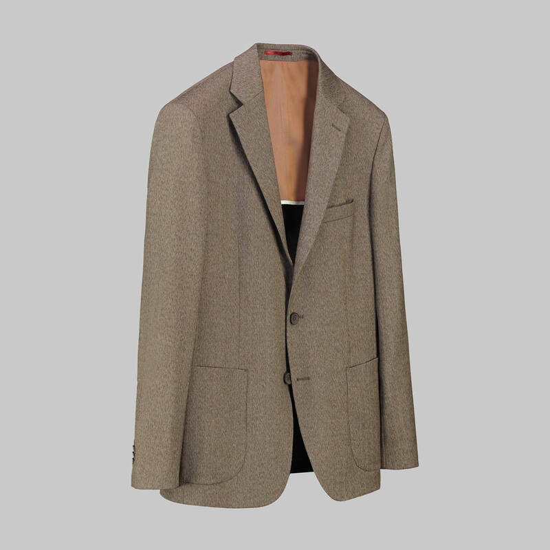 Matteo Ekstra Slim Kahverengi Ceket - 2