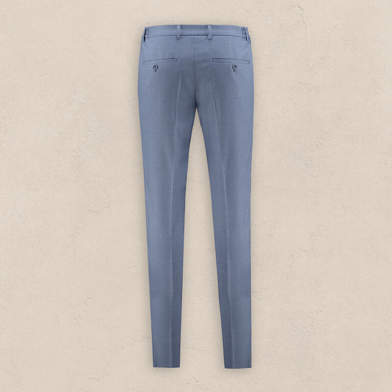 Matteo Ekstra Slim Siduri Mavi Takım Elbise - INTERVIEW