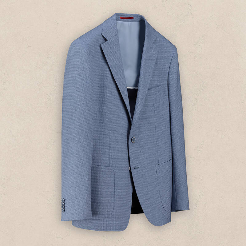 Matteo Ekstra Slim Siduri Mavi Takım Elbise - 2