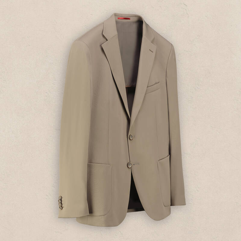 Matteo Siduri Ekstra Slim Açık Kahverengi Takım - 2