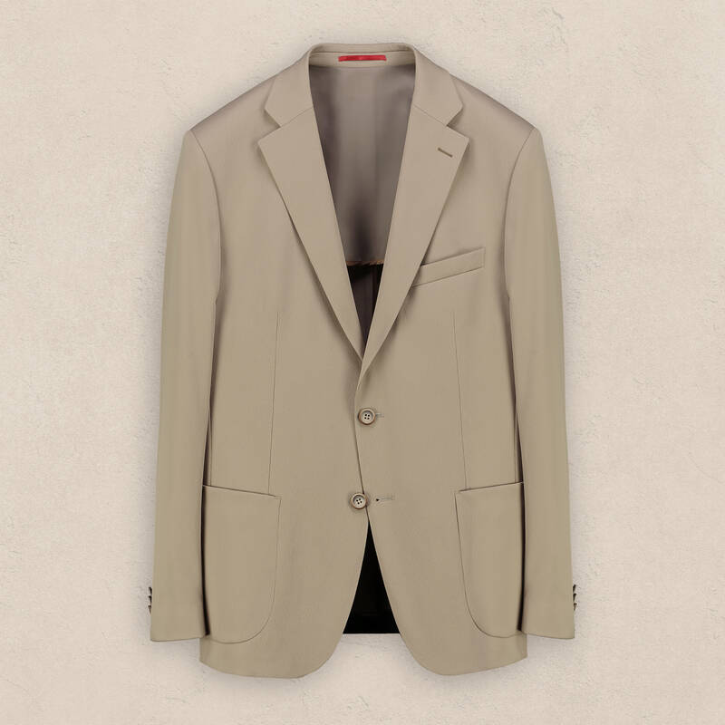 Matteo Siduri Ekstra Slim Açık Kahverengi Takım - 1