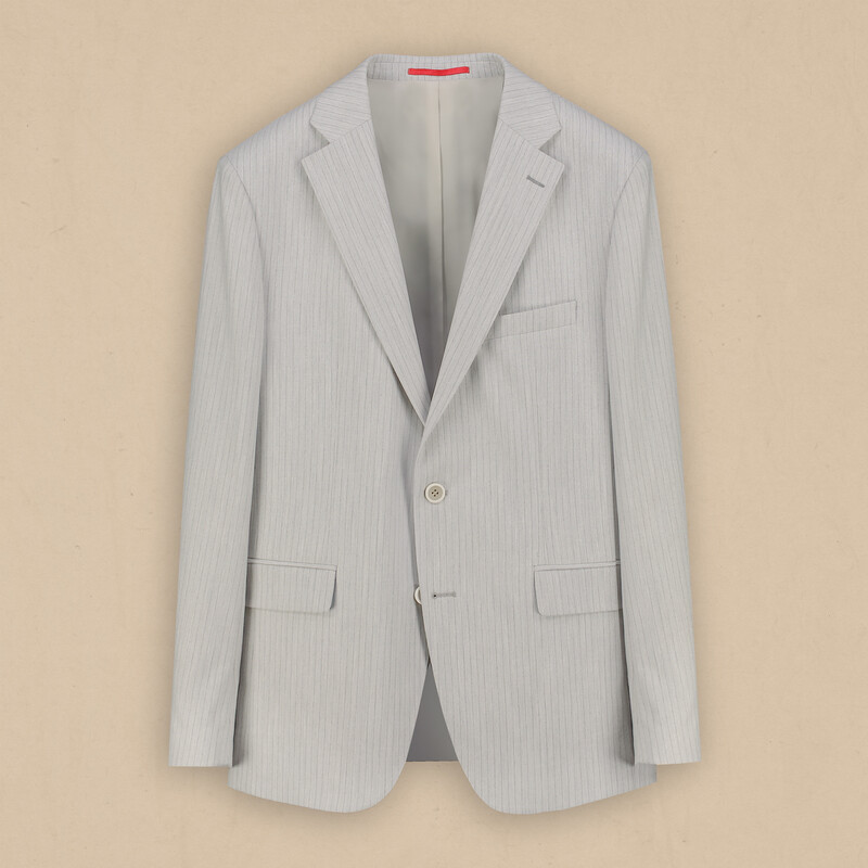 Matteo Siduri Ekstra Slim Açık Gri Takım Elbise 