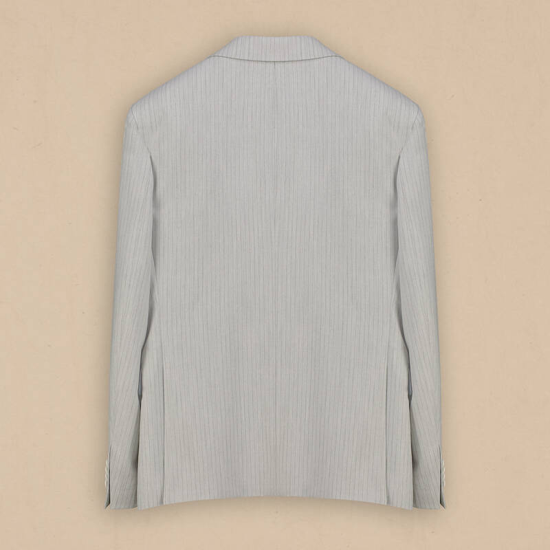 Matteo Siduri Ekstra Slim Açık Gri Takım Elbise - 3