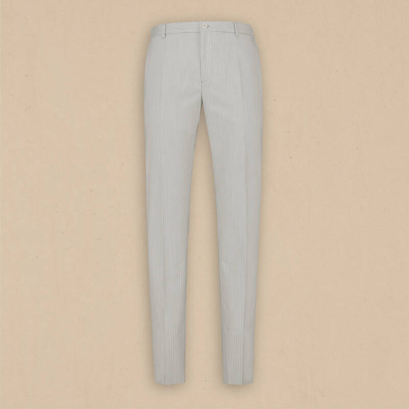 Matteo Siduri Ekstra Slim Açık Gri Takım Elbise - 4