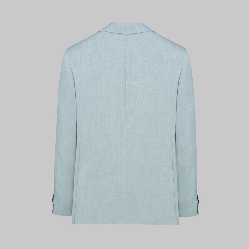 Matteo Ekstra Slim Fit Açık Mavi Ceket - INTERVIEW